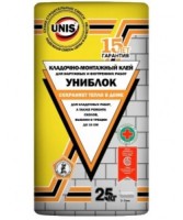УНИБЛОК клей плиточный 25 кг (48шт/под)