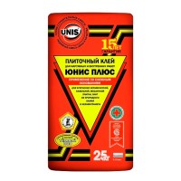 Клей для плитки Unis + (Юнис плюс)