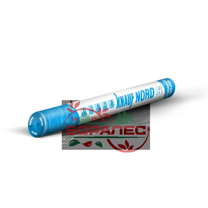 KNAUF NORD Vapor Barrier-50, Пароизоляционная пленка (180пл.) Фольгированная (75м2)