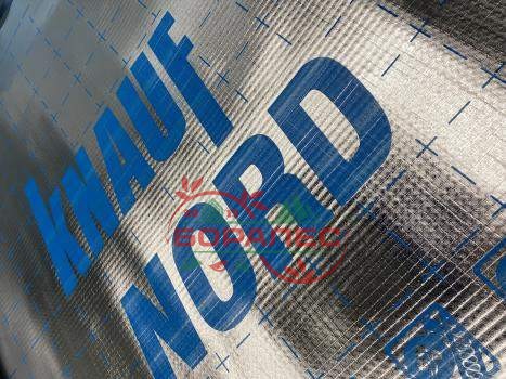 KNAUF NORD Vapor Barrier-50, Пароизоляционная пленка (180пл.) Фольгированная (75м2)