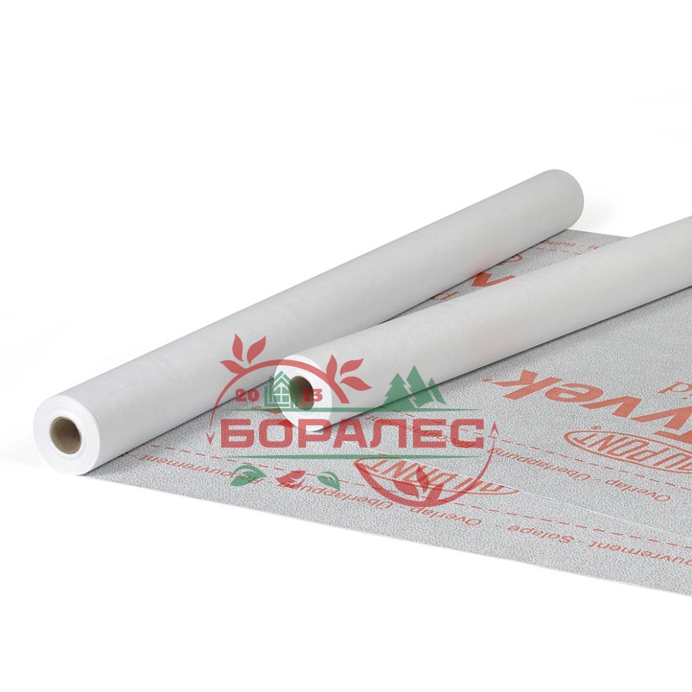 Легкая паропроницаемая мембрана Tyvek Solid - 1,5 х 50 м Тайвек Солид(75м2) пленка диффузионная
