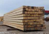 Брус обрезной ГОСТ и ТУ 100 х 100 х 6000