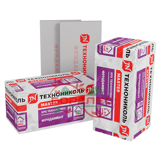 Техноплекс XPS 250 ФУНДАМЕНТ 1180х580х50-L (8 плит) (5,47м2) (0,273м3)