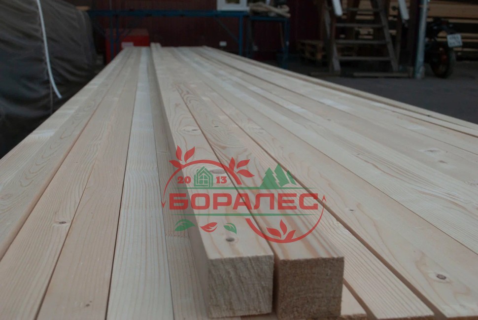Рейка 40*40*3000 мм (сорт АВ, сухая, строганная)