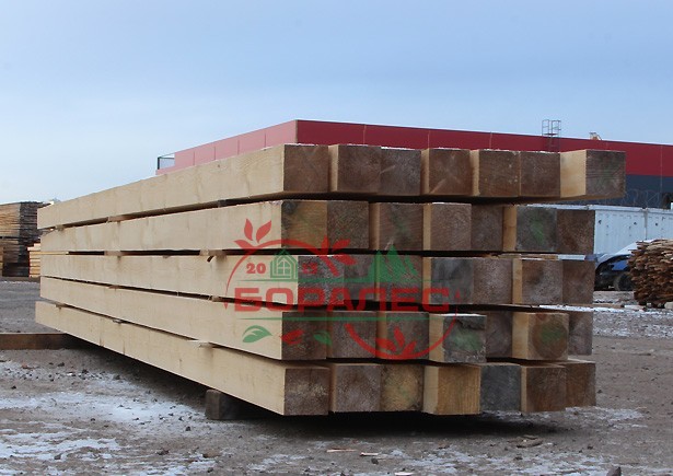 Брус обрезной ГОСТ и ТУ 150 х 150 х 6000