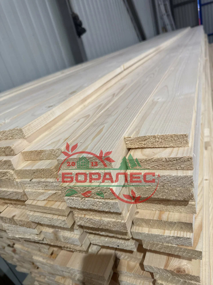 Строганная доска 25x100x6м