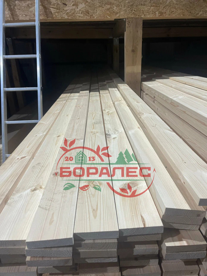 Строганная доска 40x200x6м