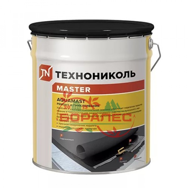 Мастика для ремонта Аквамаст "Технониколь" (18кг)