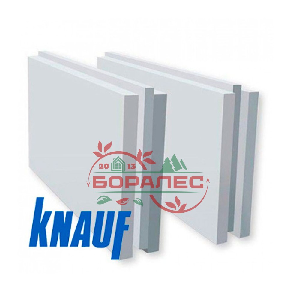 Пазогребневая плита Knauf (Кнауф) 100мм об. ПГП