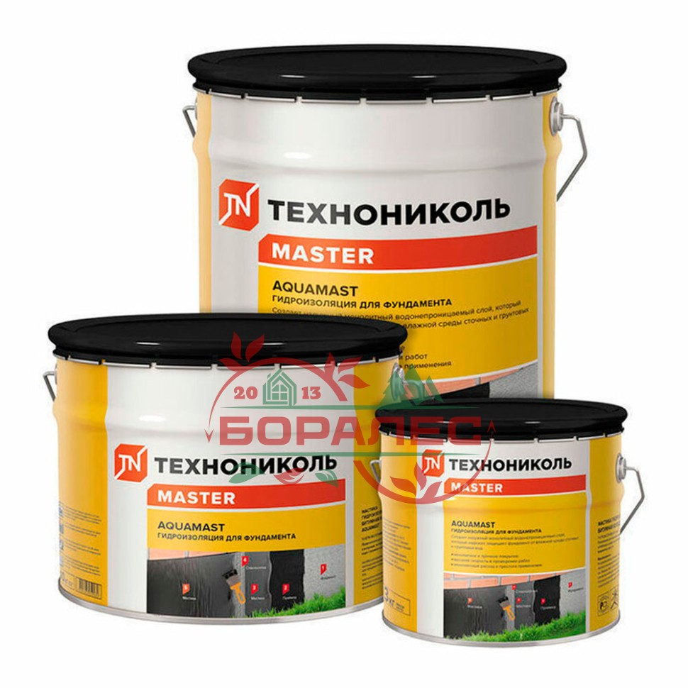 Мастика Аквамаст "Технониколь" (18кг), (AquaMast)