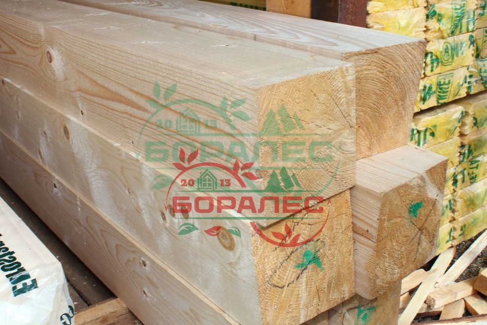 Строганный брус 150x200x6м