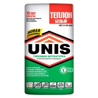 Штукатурка энергосберегающая Теплон белый Unis (Юнис)