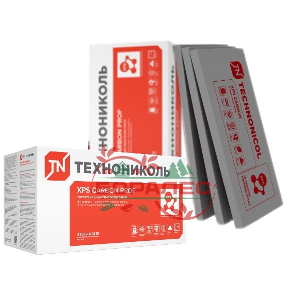Техноплекс XPS CARBON PROF 1180х580х100мм (4 плит) (2,74м2)(0,273м3) карбон