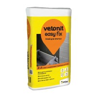 Клей для плитки и керамогранита Weber Vetonit Easy Fix вебер ветонит 25 кг (48шт/под)