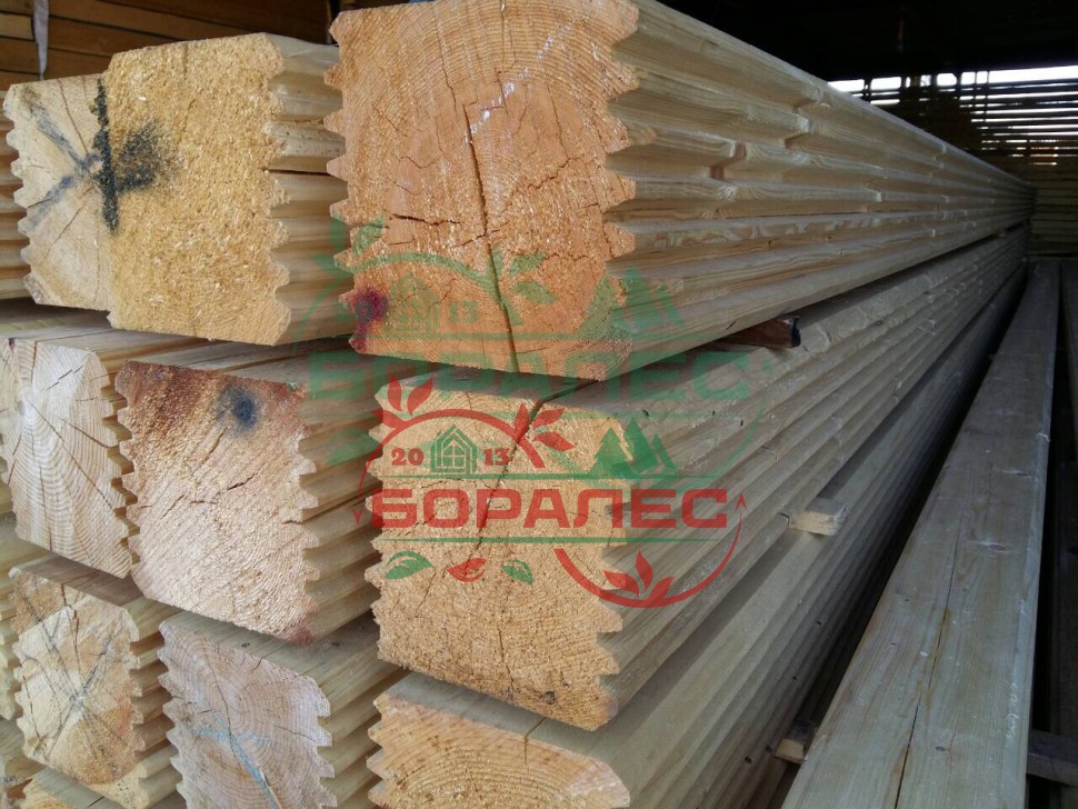 Профилированный брус 200х200x6000