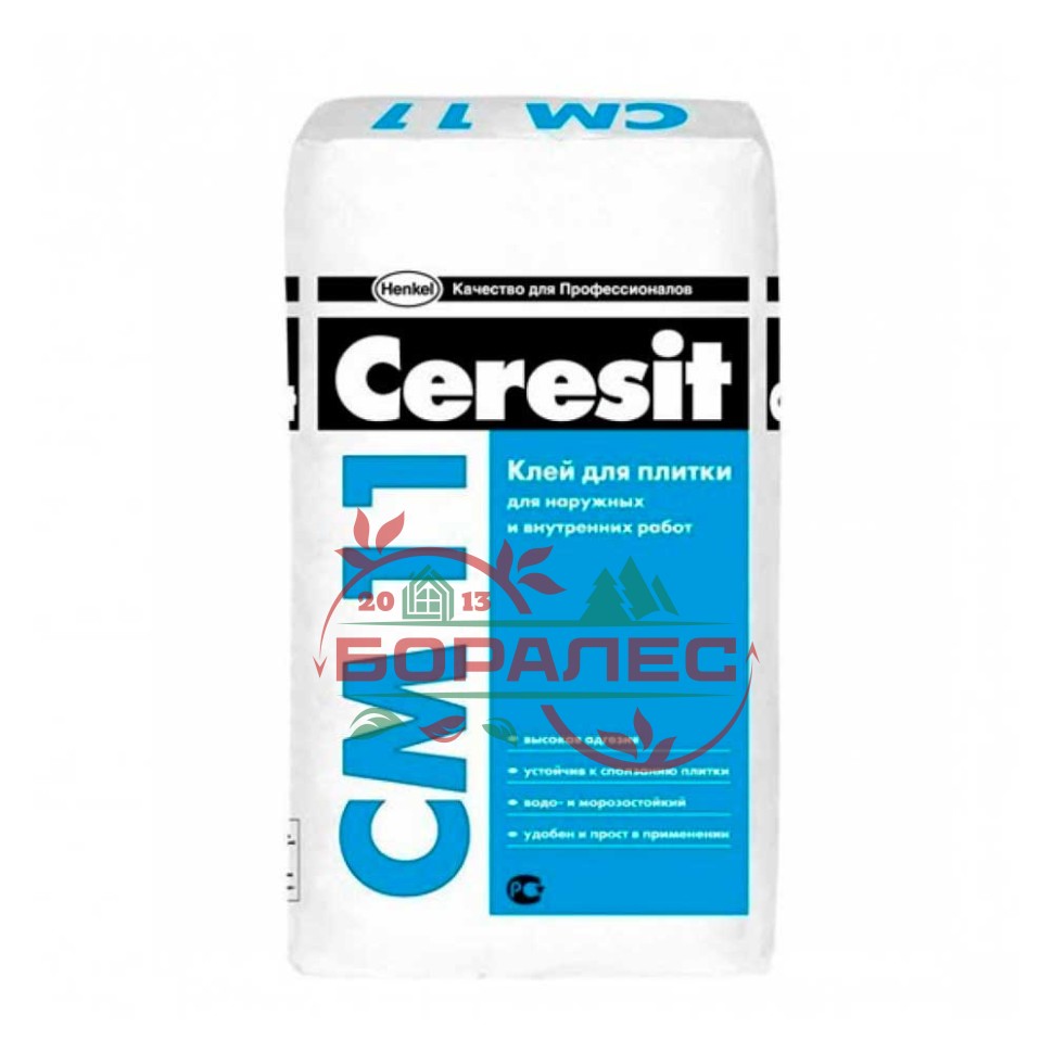 Клей для плитки CM 11 (5кг) Ceresit (Церезит)
