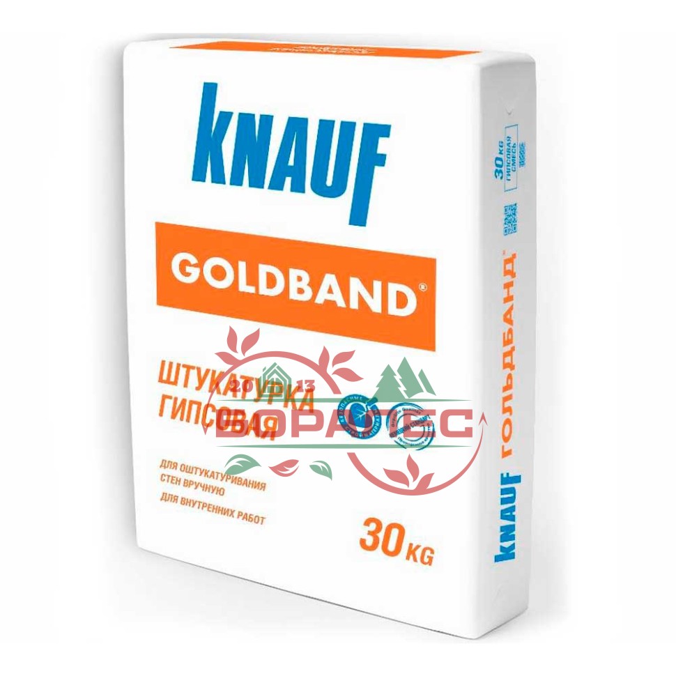 Штукатурка гипсовая Goldband (Гольдбанд) Knauf (Кнауф)
