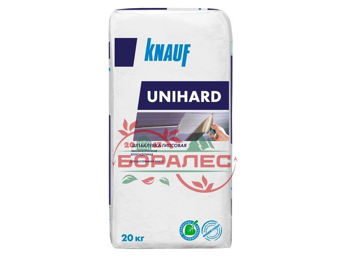 Шпаклевка гипсовая Knauf Унихард высокопрочная (Кнауф)
