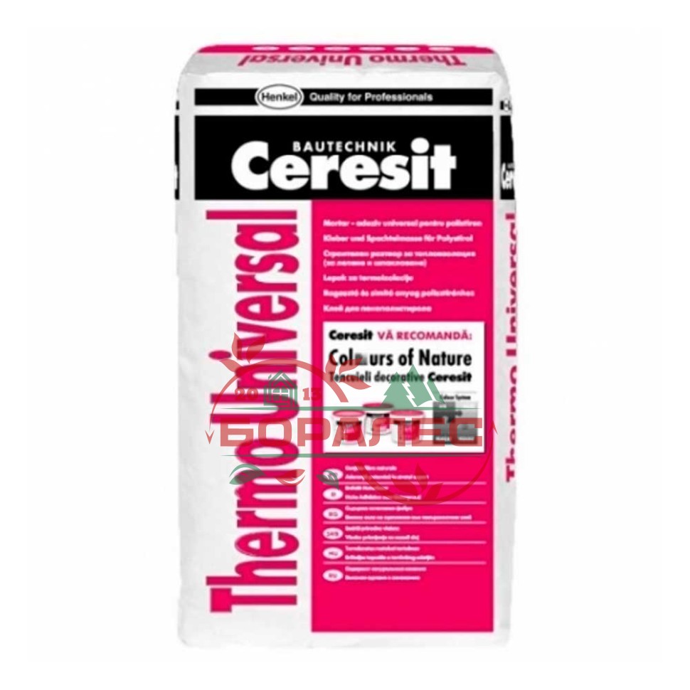 Клей для утеплителя Ceresit Thermo Universal (Церезит Термо Универсал) Ceresit (Церезит)