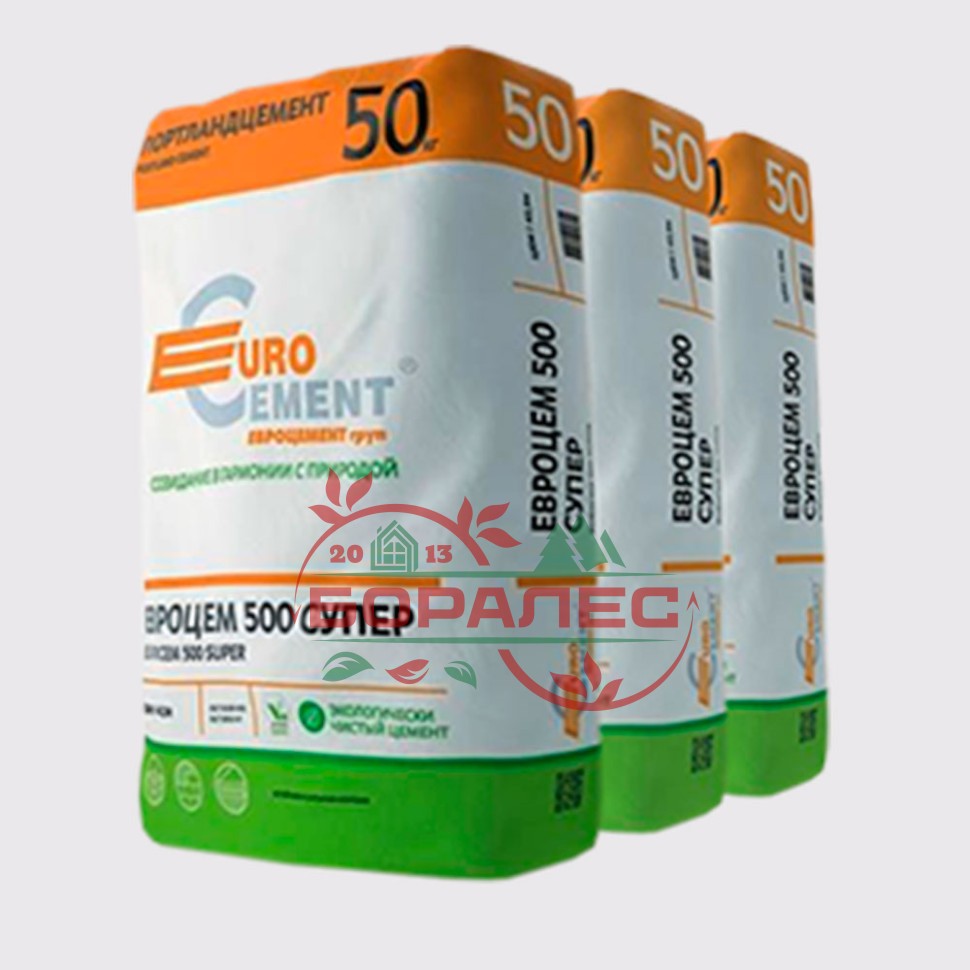 Цемент М500 (M500) Евроцемент (Цемрос)