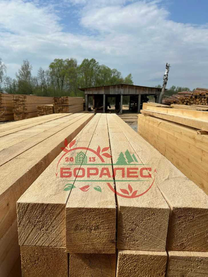 Доска обрезная 1сорт - 50 х 200 х 6000 ГОСТ